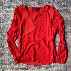 Banana Republic Red Women's Top Blouse